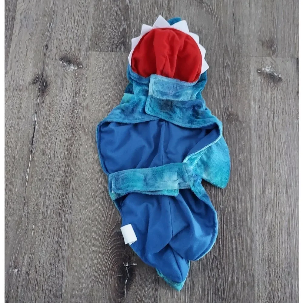 Shark Hooded Pet Halloween Costume Medium